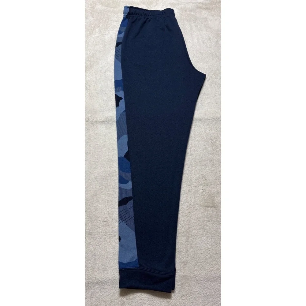 Nike Jogger Men's Size XL Dri-FIT Camo-Trim Fleece Tapered Sweatpants Athleisure